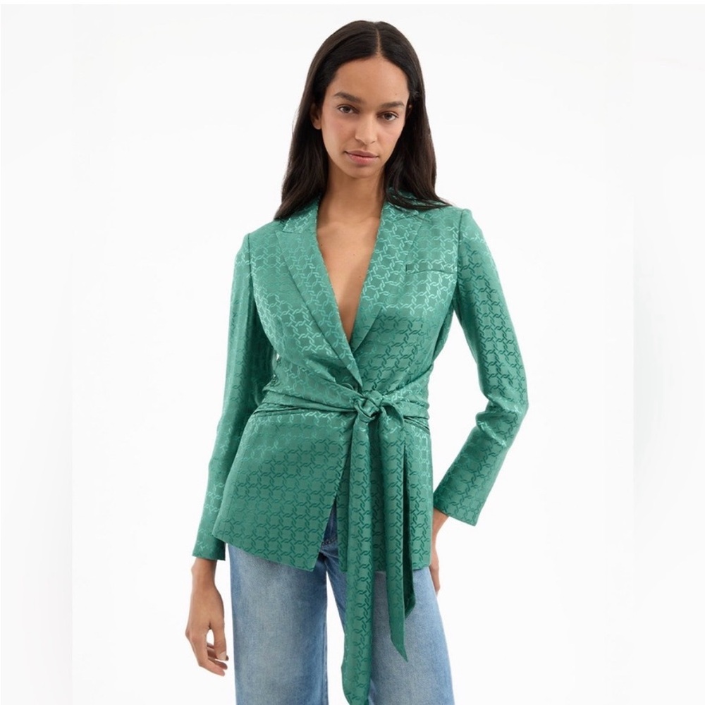Veronica Beard Issel Wrap Jacket $898 WORN ONCE!